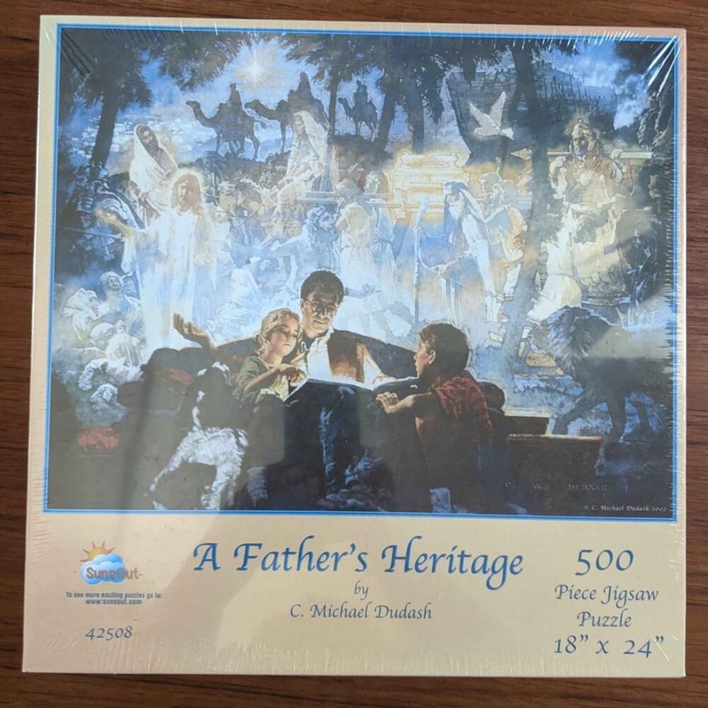 NEW 500 Pc Jigsaw Puzzle Father's Heritage